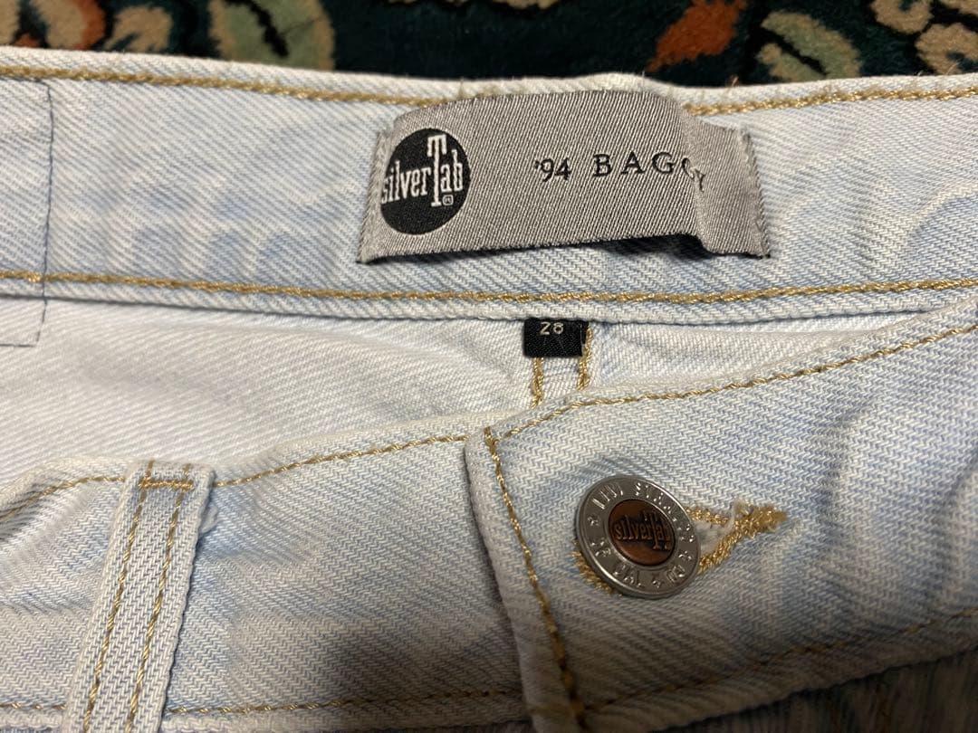 希少 リーバイス シルバータブ 94 BAGGY W28 L29 バギー デニム