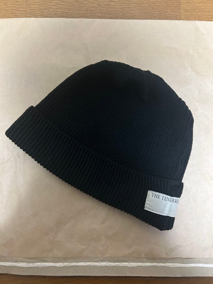 テンダーロインBEANIE BLACK ニット帽　ビーニー