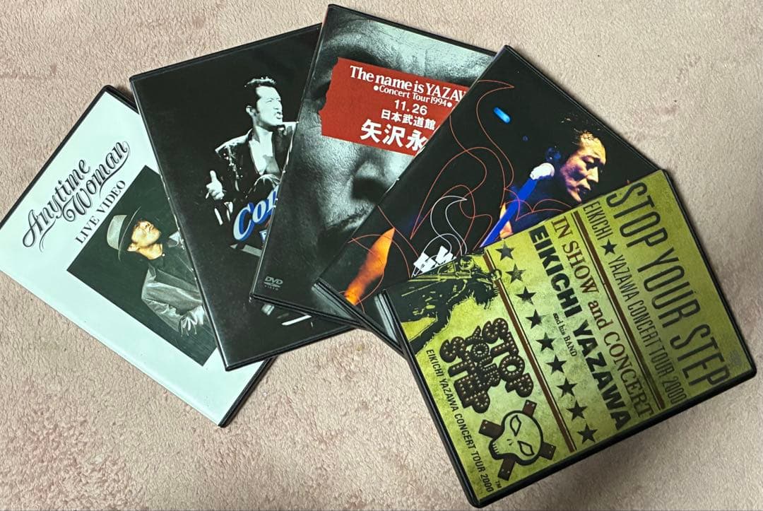 矢沢永吉　Live DVD 14枚　E.YAZAWA