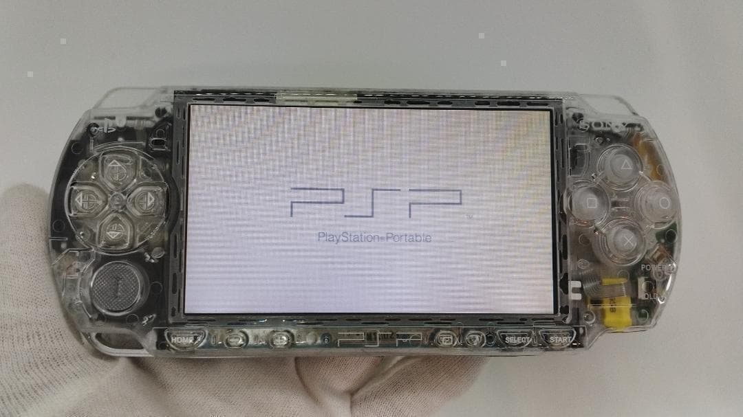 PSP 2000 すぐ遊べるセット【美品・カスタム】スケルトン
