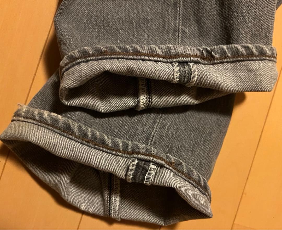 Levi's 501 0658 先染めブラック リーバイス　W34L34紙タグ