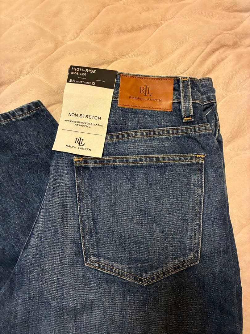 Ralph Lauren ハイライズデニムパンツ