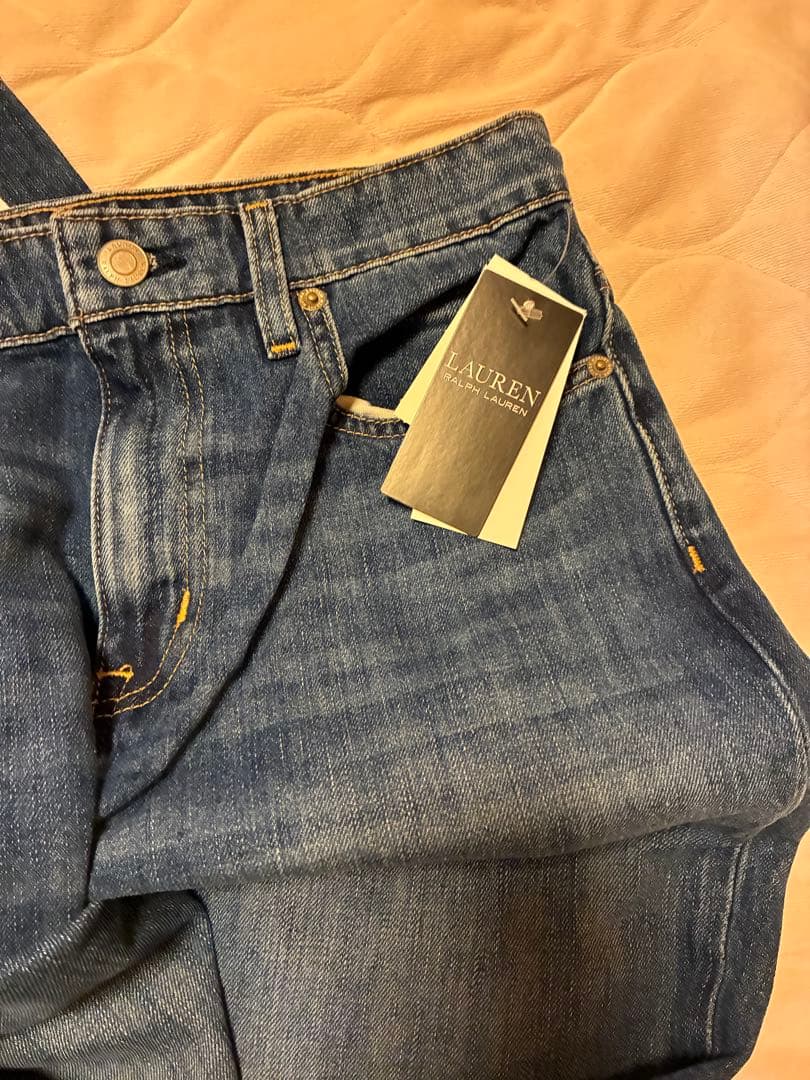 Ralph Lauren ハイライズデニムパンツ