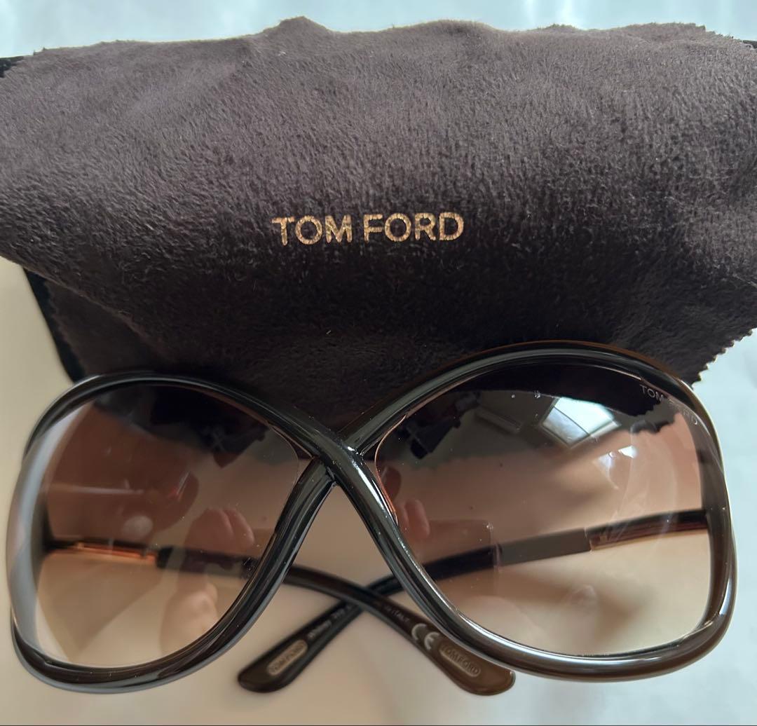 TOM FORD サングラス ブラウン グラデーション