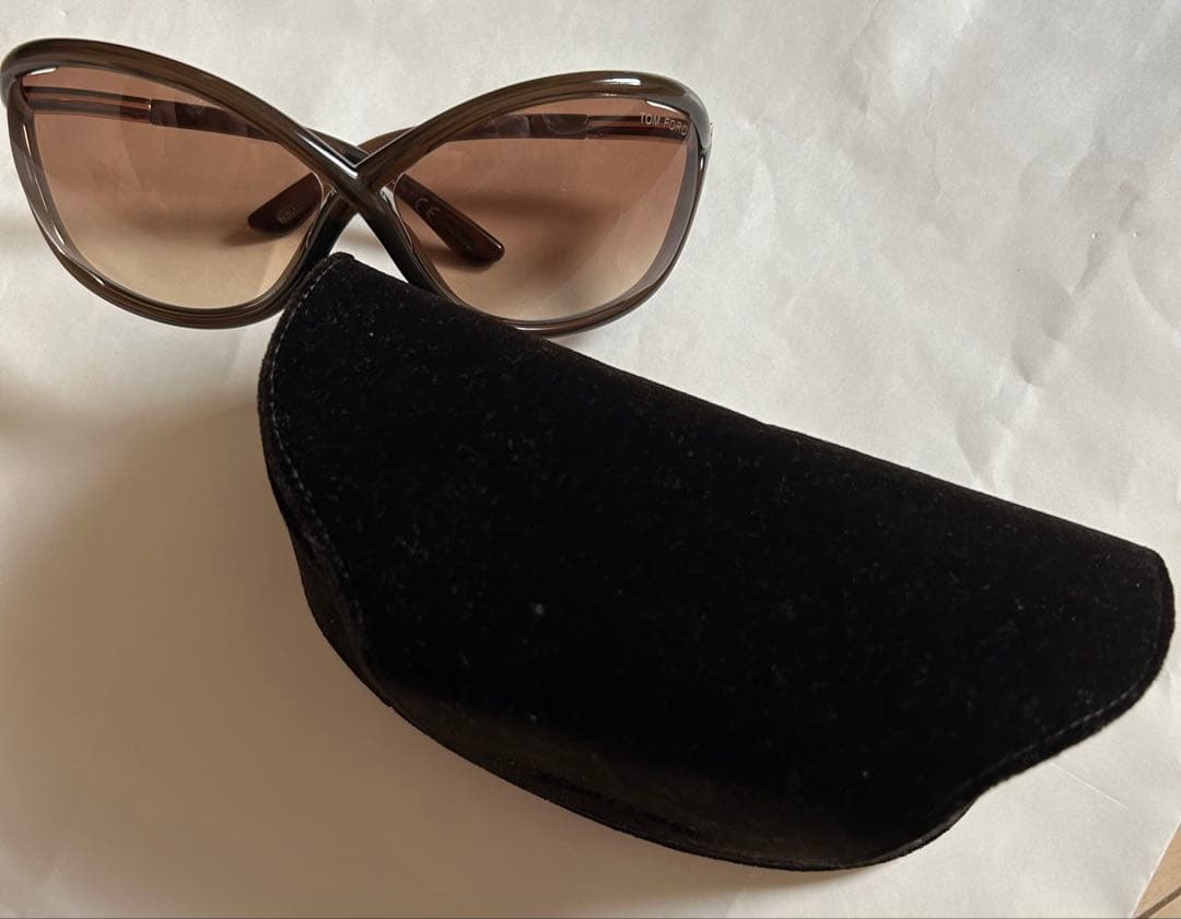 TOM FORD サングラス ブラウン グラデーション