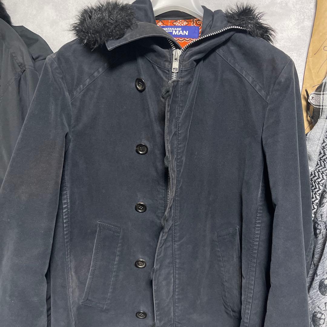 JUNYA WATANABE MAN 黒 モッズコート