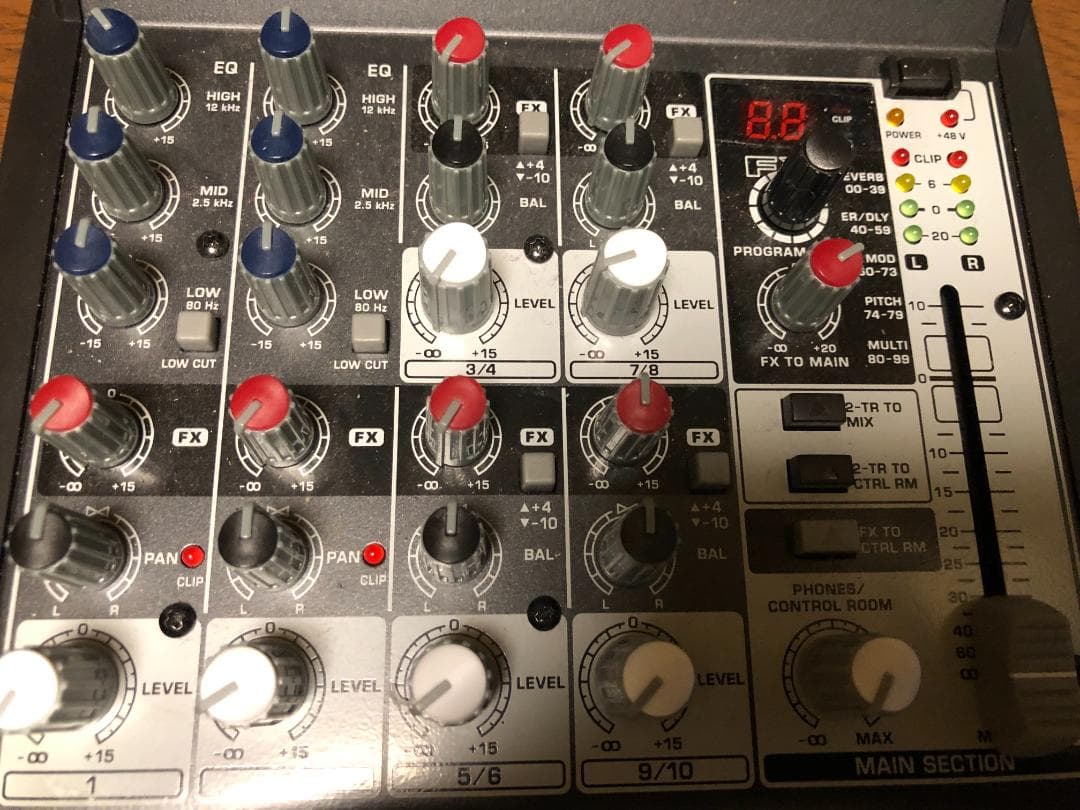 Behringer XENYX 1002FX アナログミキサー