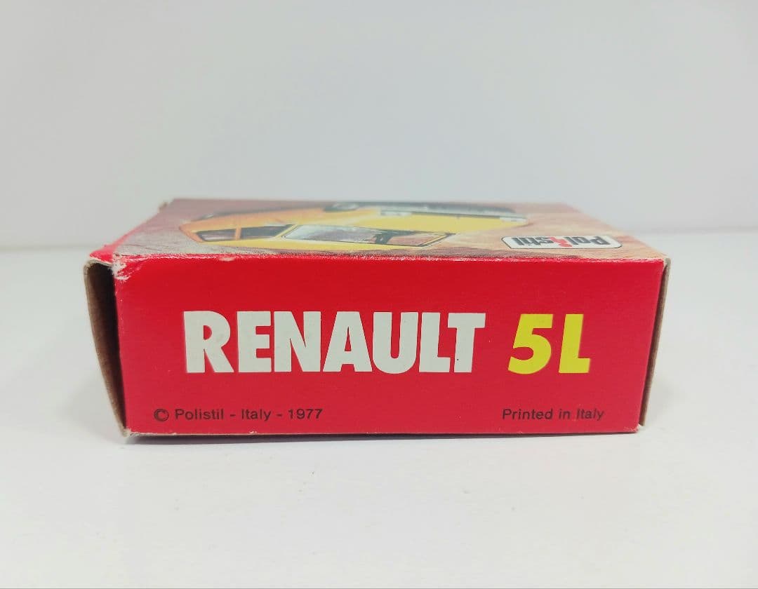 希少 イタリア製 POLISTIL ルノー 5L シルバー ミニカー