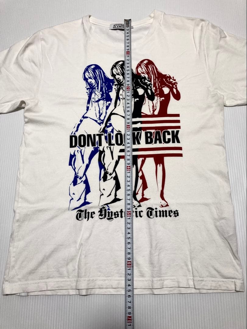 HYSTERIC GLAMOUR DON'T LOOK BACK Tシャツ M