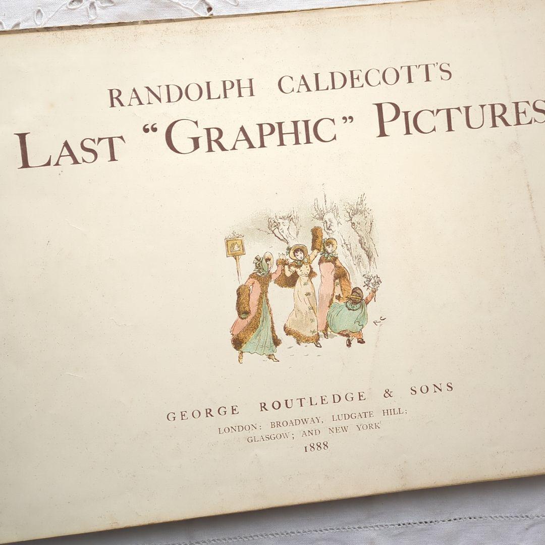 稀少1888アンティーク絵本 児童書 洋書古書 ヴンテージ ヴィクトリアン