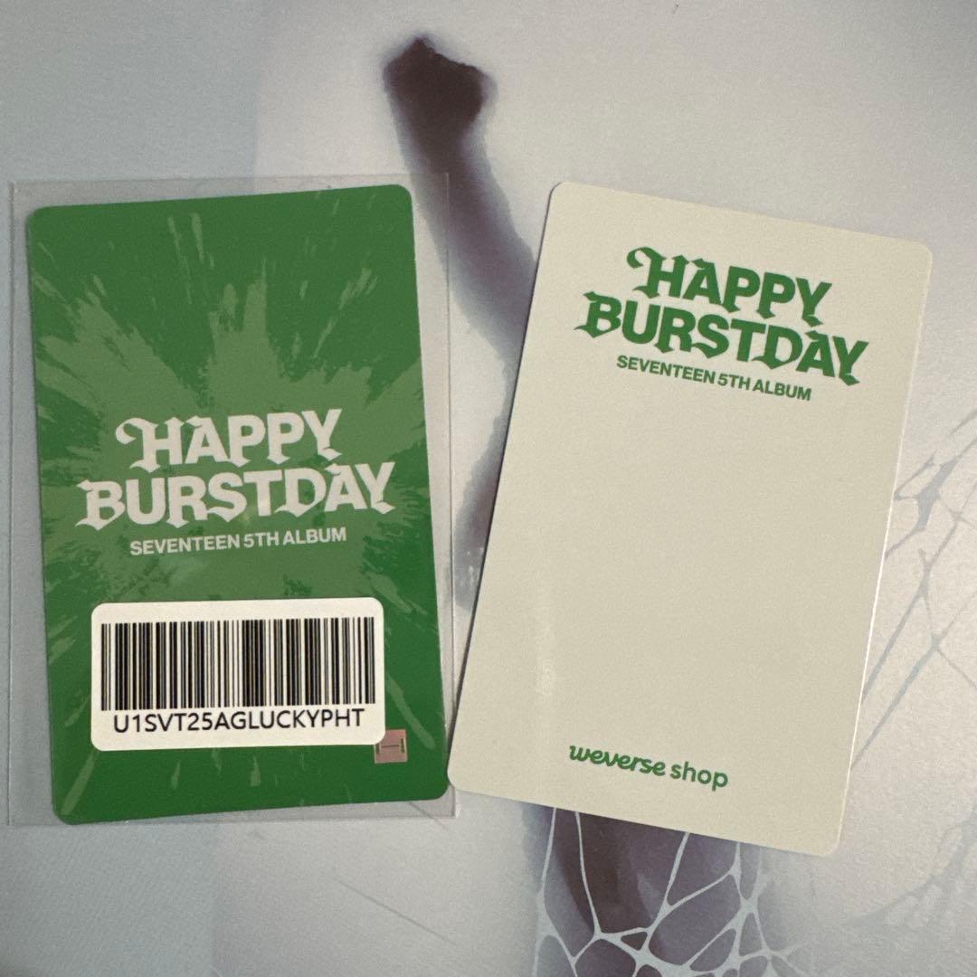 SEVENTEEN ウォヌ HAPPY BURSTDAY トレカ ラキドロ