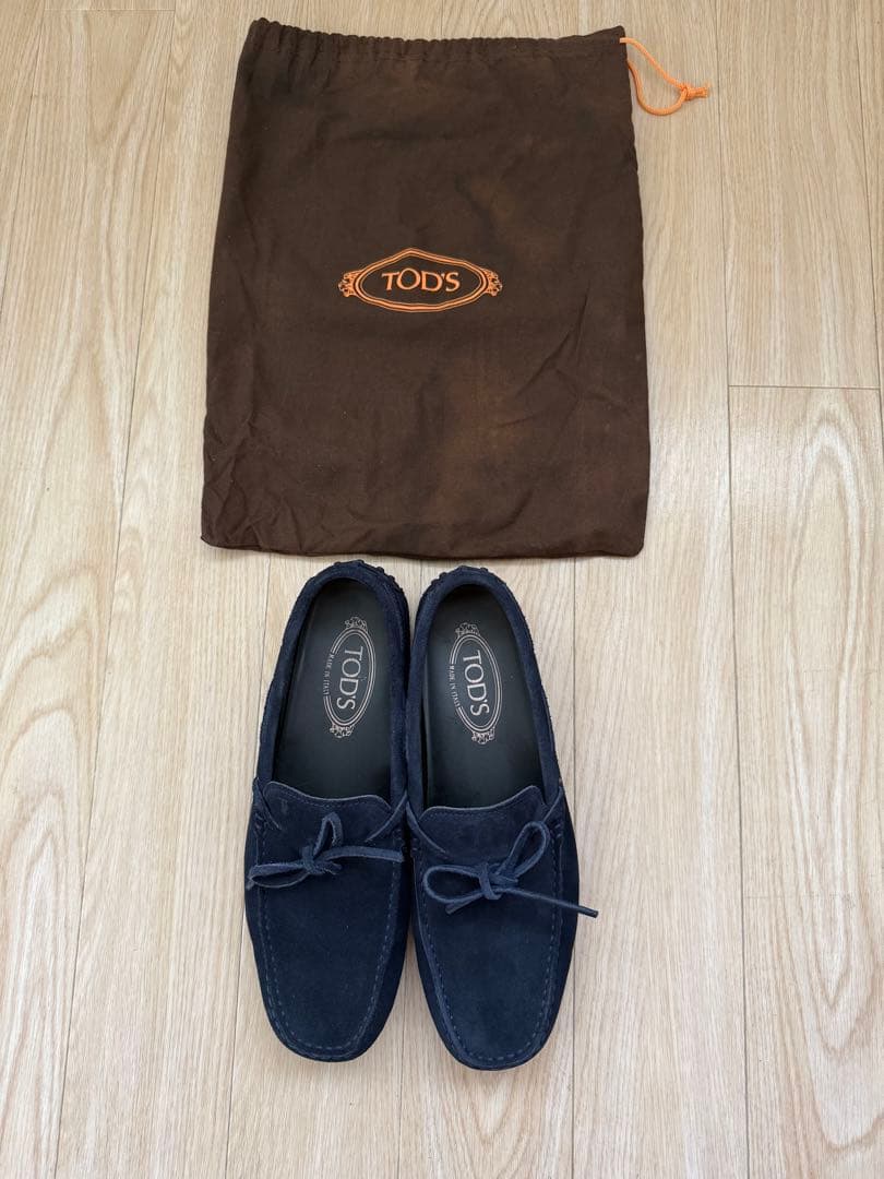 TOD'S ドライビングシューズ ゴンミーニ　ネイビー　トッズ
