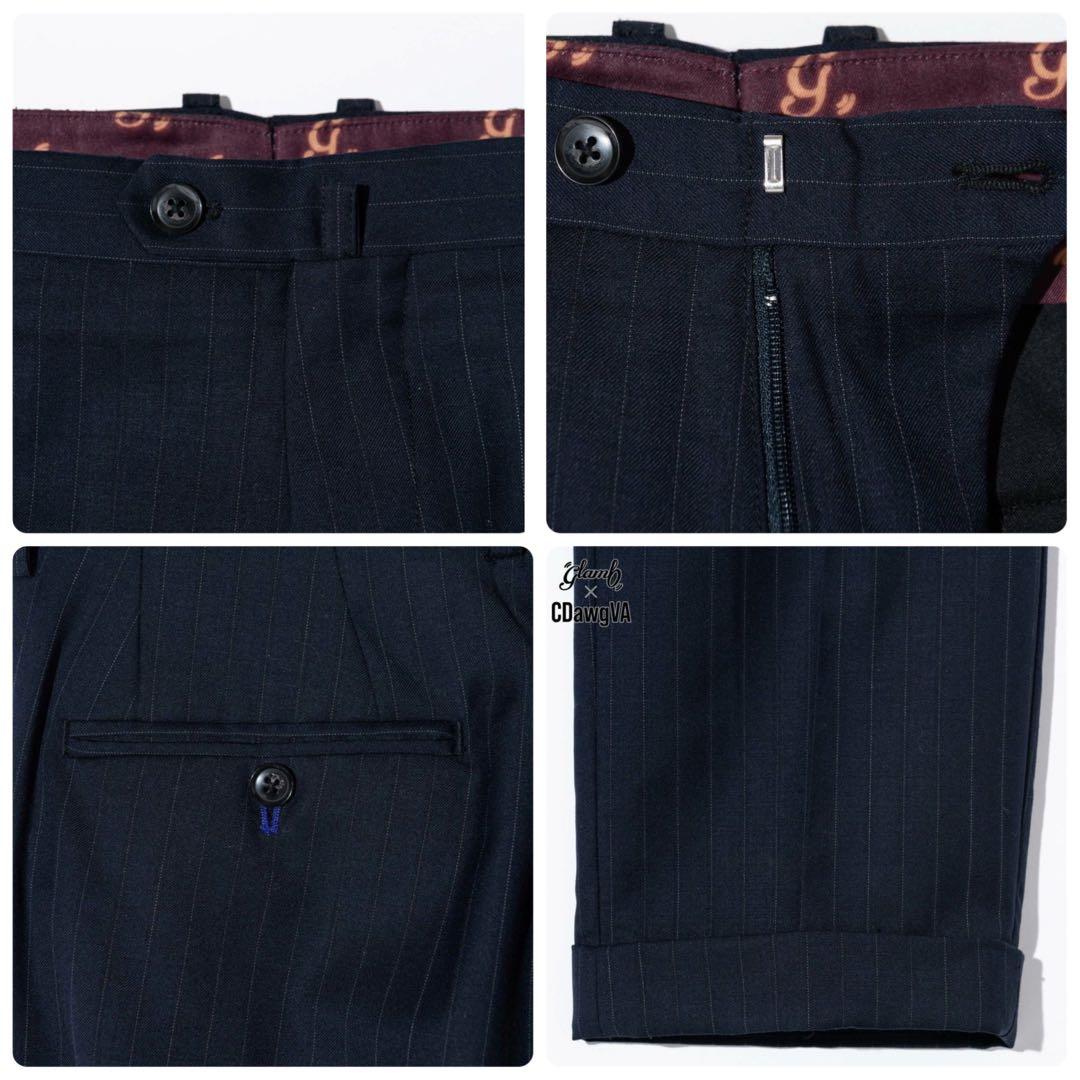 glamb CDawgVA Suit スーツ セットアップ ネイビー M