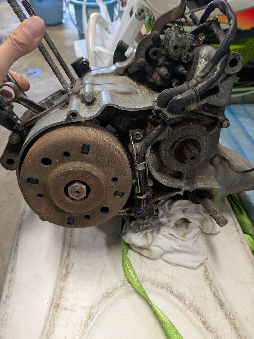 NSR５０腰下