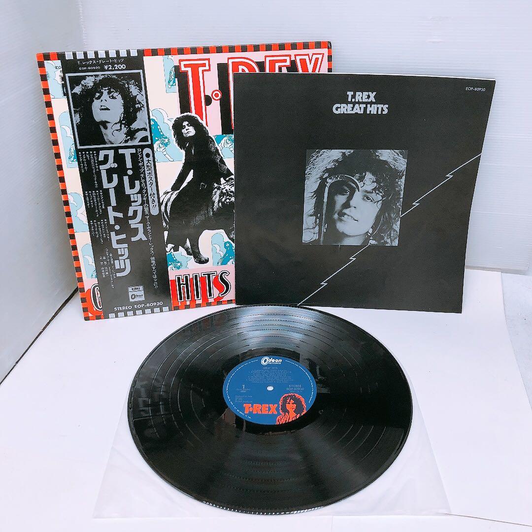 d*g様 洋楽レコード2点まとめ T・レックス『グレート•ヒッツ』 ピンク・フロ
