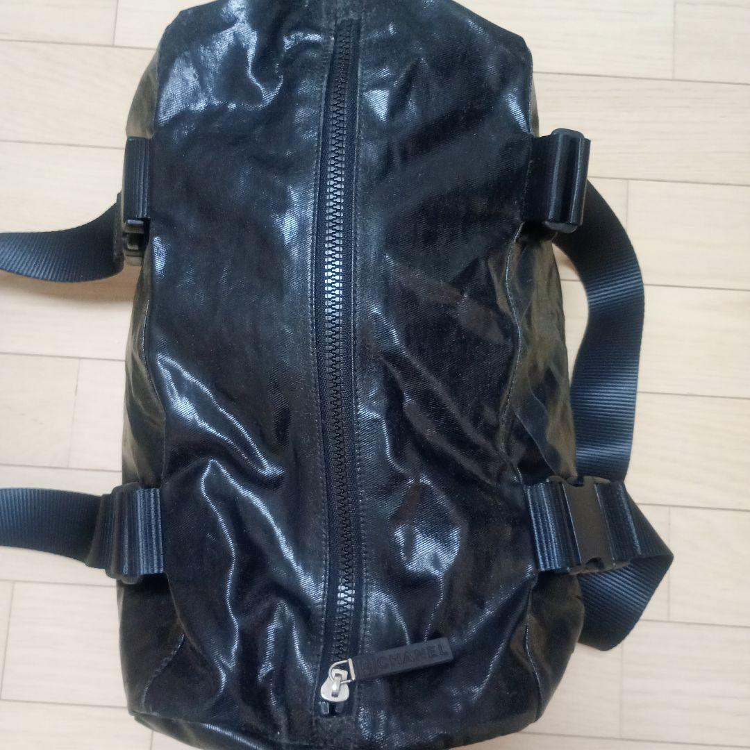CHANEL スポーツライン ボストンバッグ ブラック