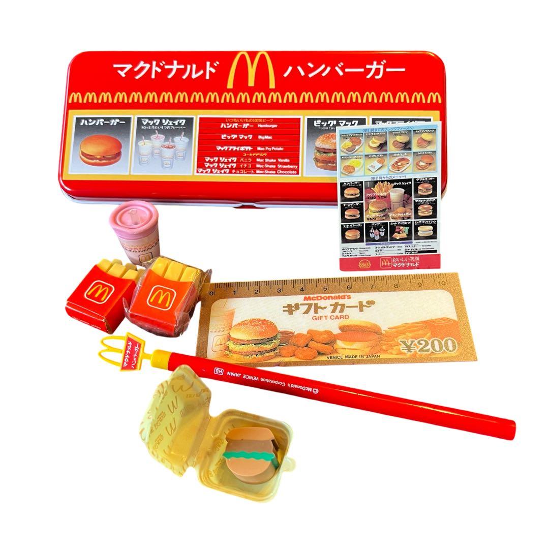 《お値下げ》マクドナルドMcDonald’sアイテム　文具、バッヂなど