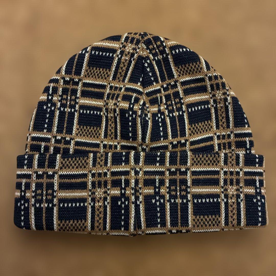 専用　SUPREME Plaid Beanie FW18