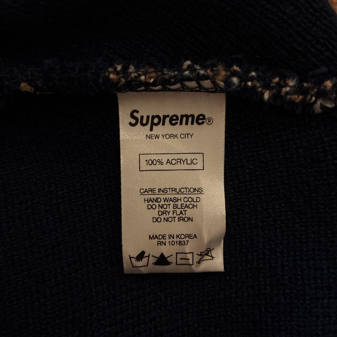 専用　SUPREME Plaid Beanie FW18