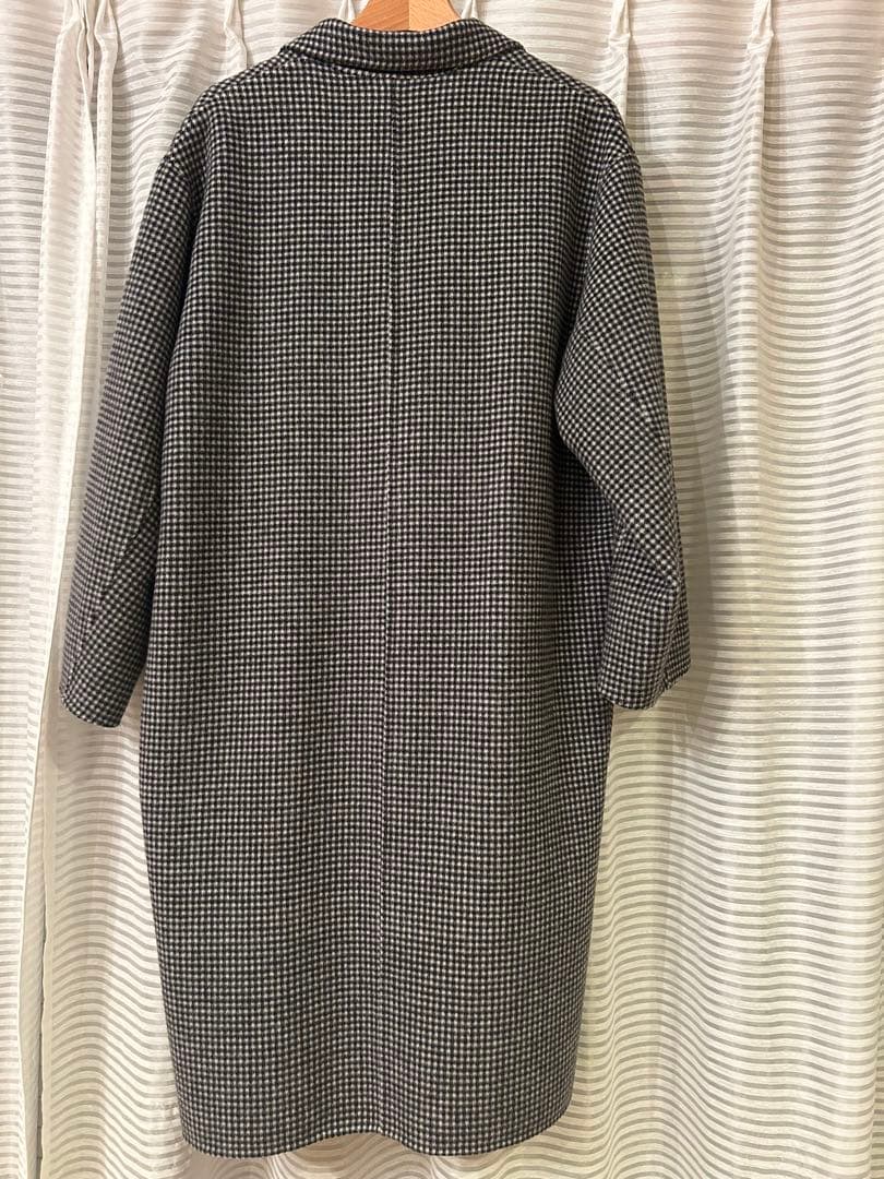 HAMILTONダブルフェイスウールロングコート
