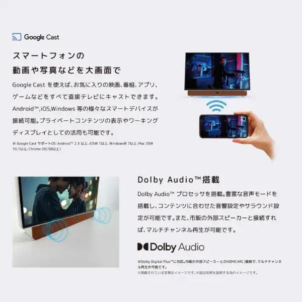 【新品未使用】ORION ポータブルチューナーレステレビ [24V型]