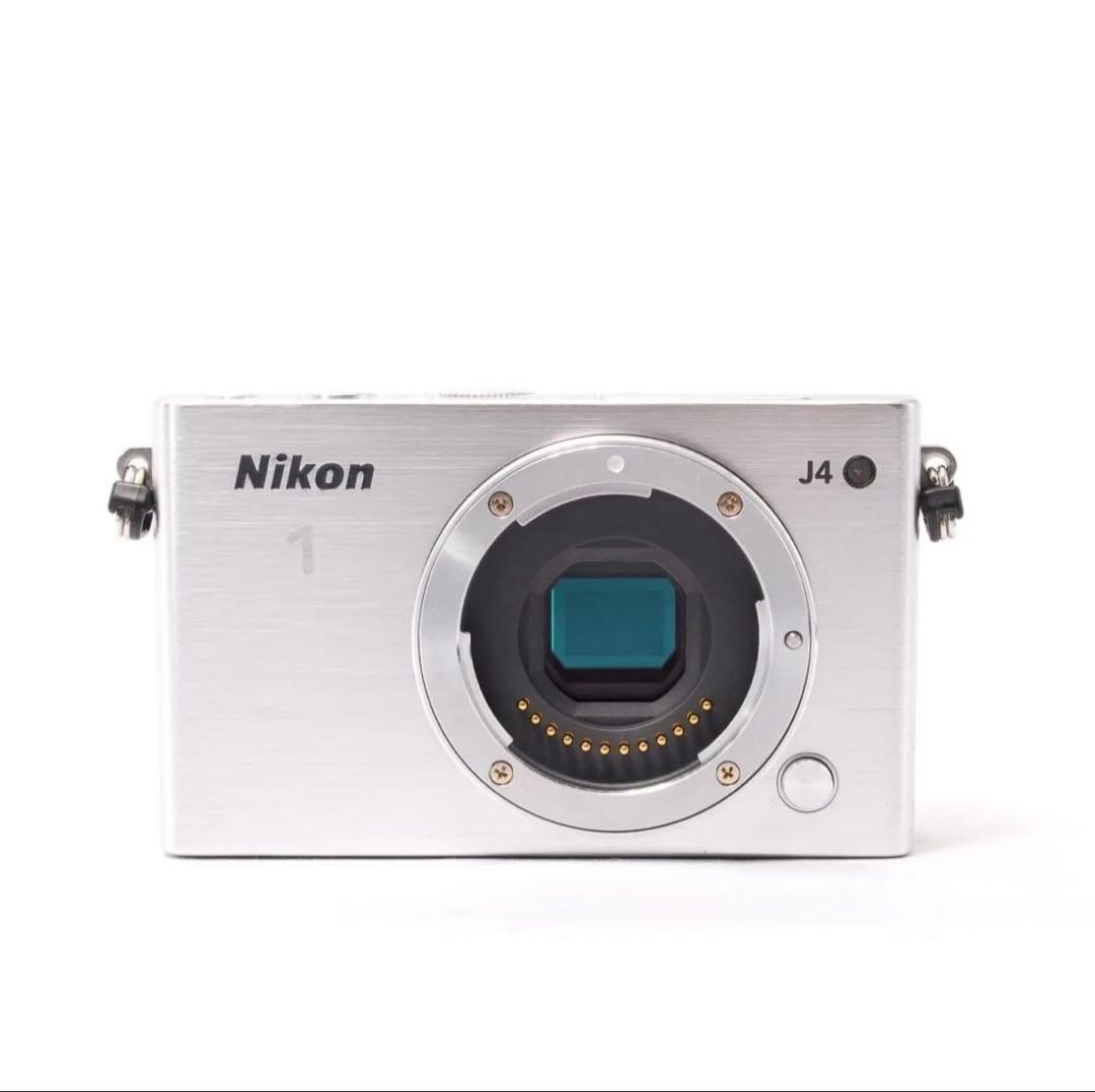 Nikon J4 ミラーレスカメラ シルバー