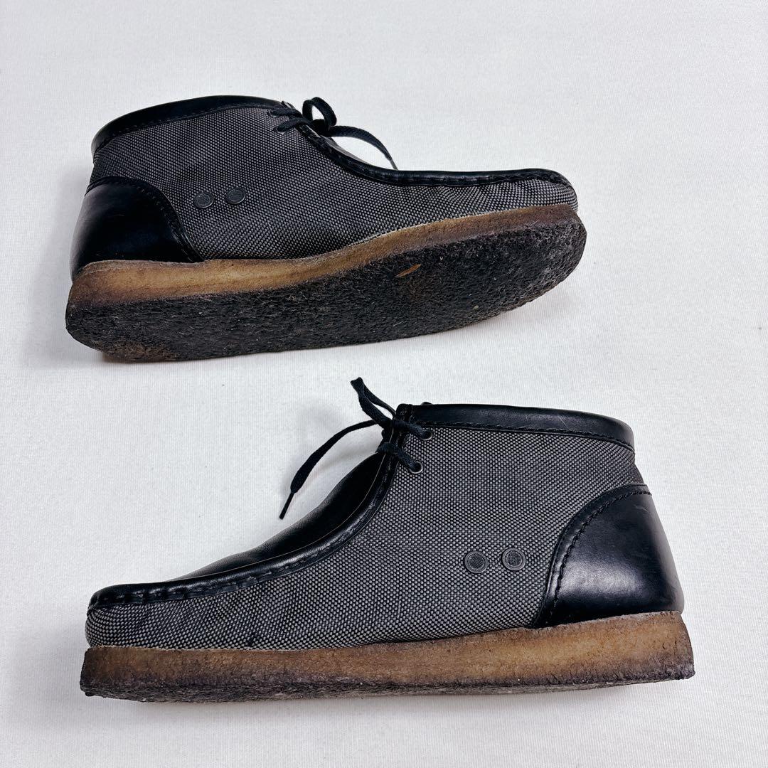 希少✨stussy clarks コラボ ワラビー ロゴ メッシュ 27cm