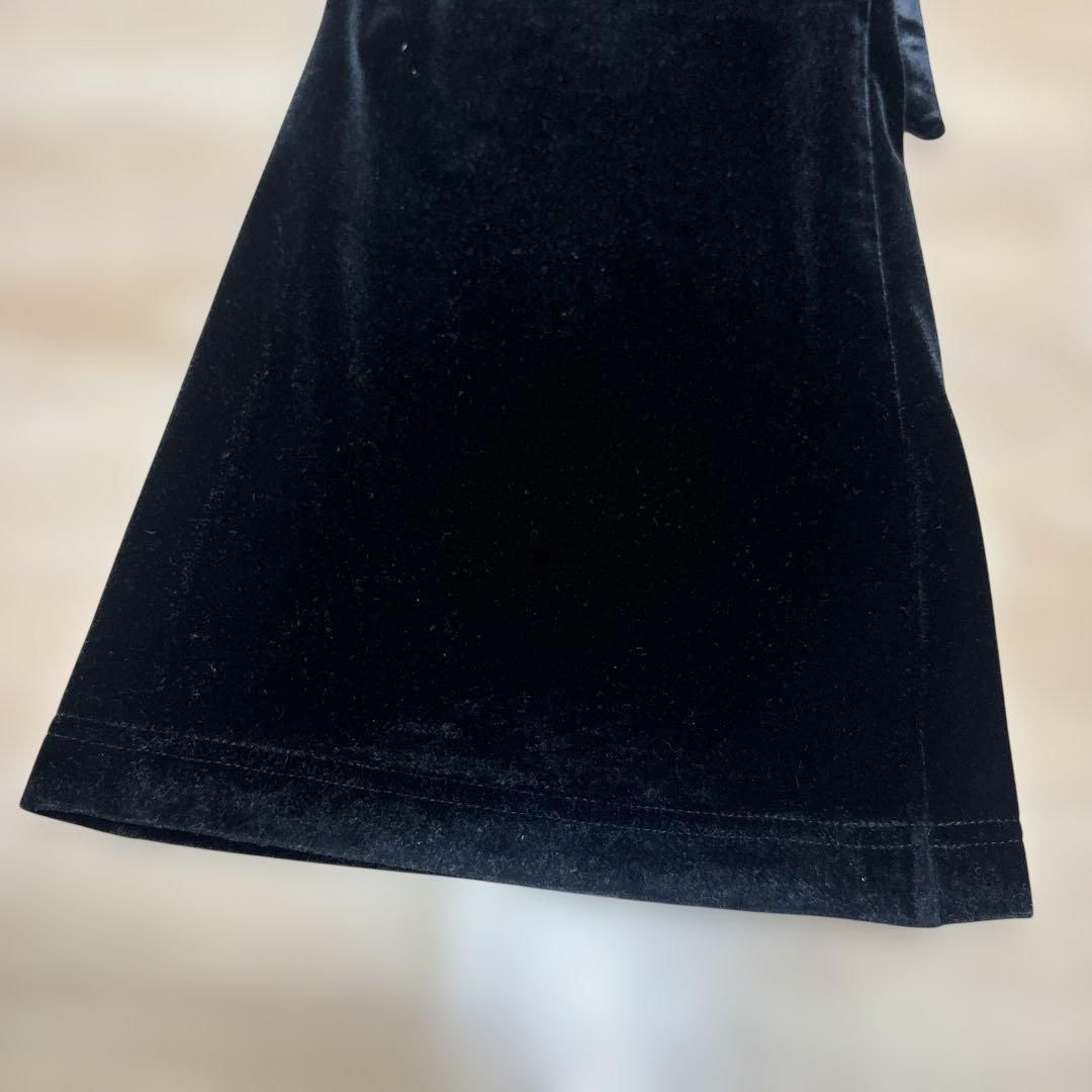 24AW Lamrof VELOUR PANTS ベロアフレアパンツ ブラック