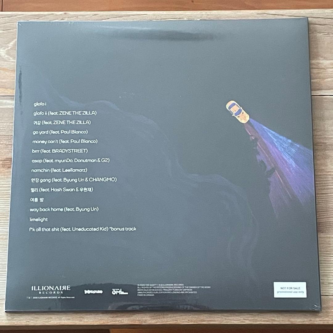 新品✨ The Quiett glow forever LP SAMPLE盤