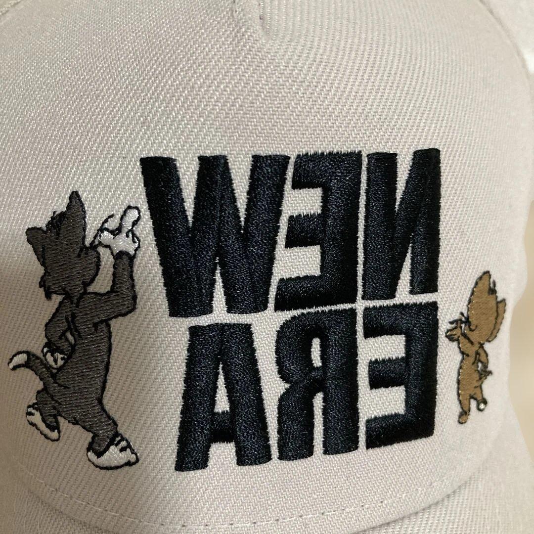 【激レアコラボ】NEW ERA　トムとジェリー　ベージュ色　未使用品　キャップ