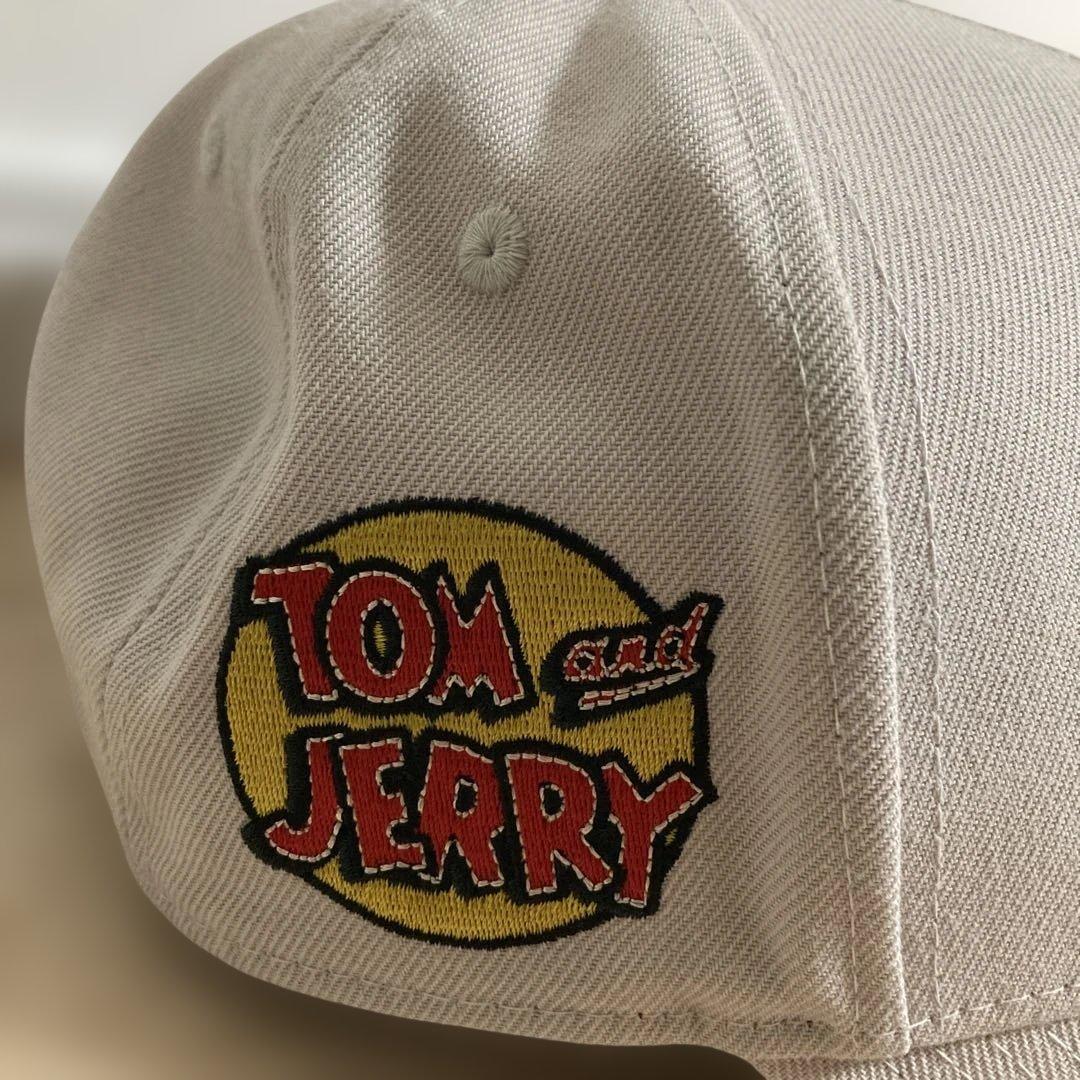 【激レアコラボ】NEW ERA　トムとジェリー　ベージュ色　未使用品　キャップ