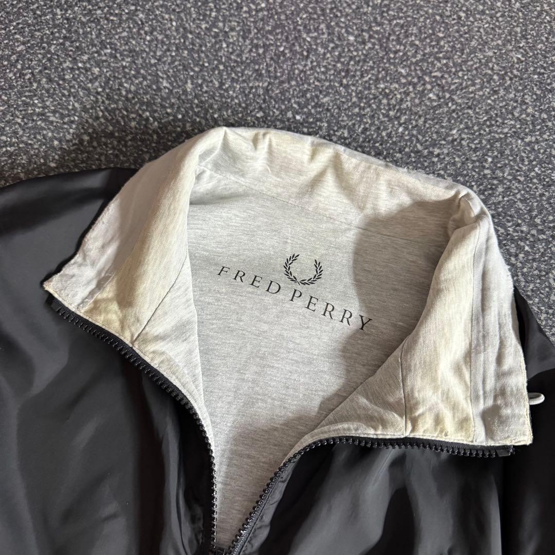 ジャケット・アウター 00s FRED PERRY nylon short jacket black