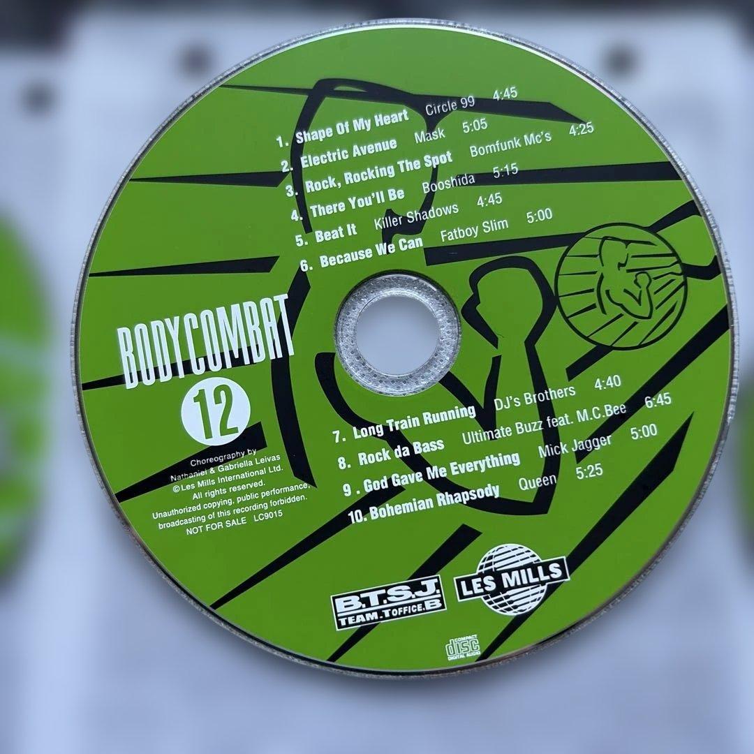 レズミルズ　ボディコンバット　11から15 CD