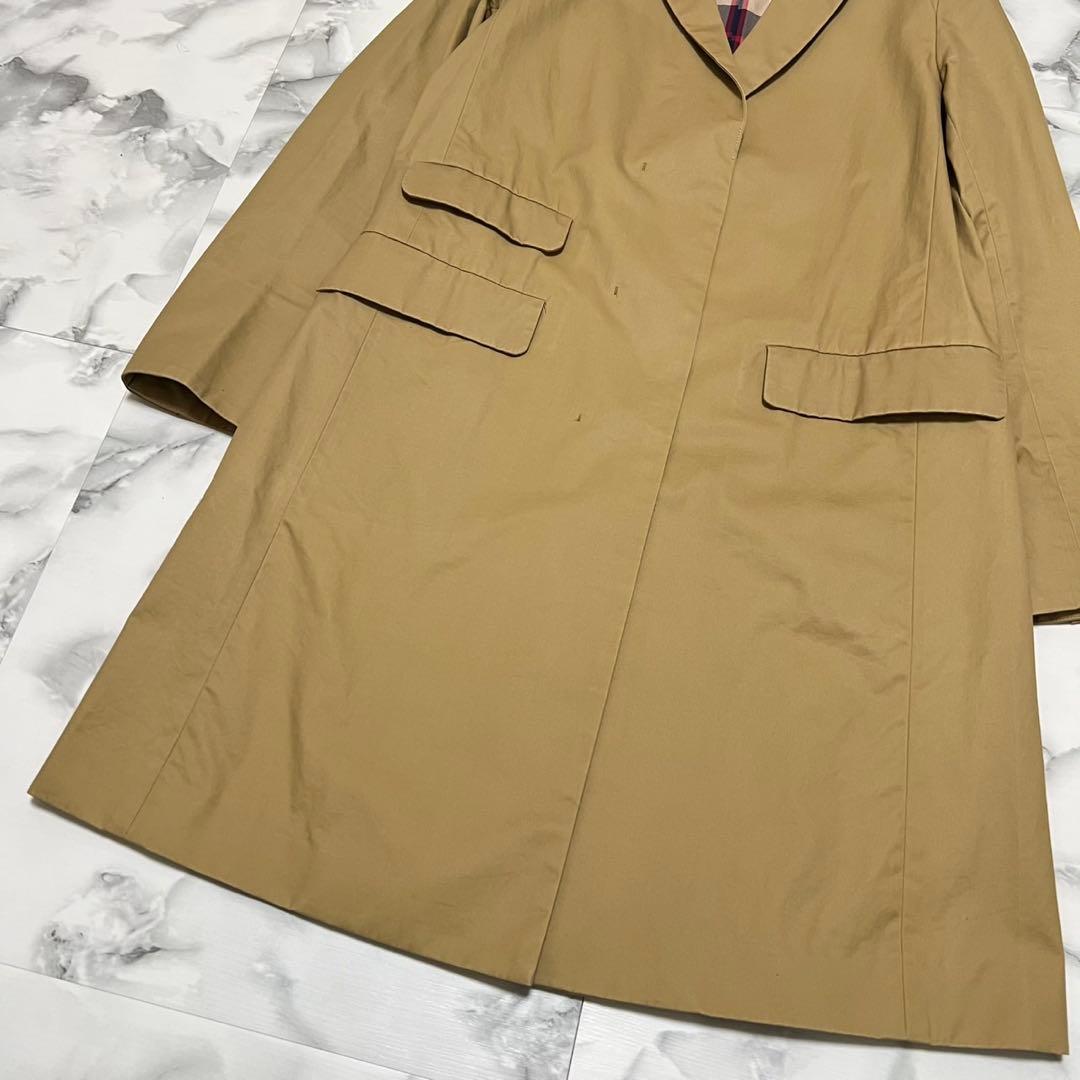 【美品】マッキントッシュフィロソフィー　ロングコート チェスター　ベージュ　36