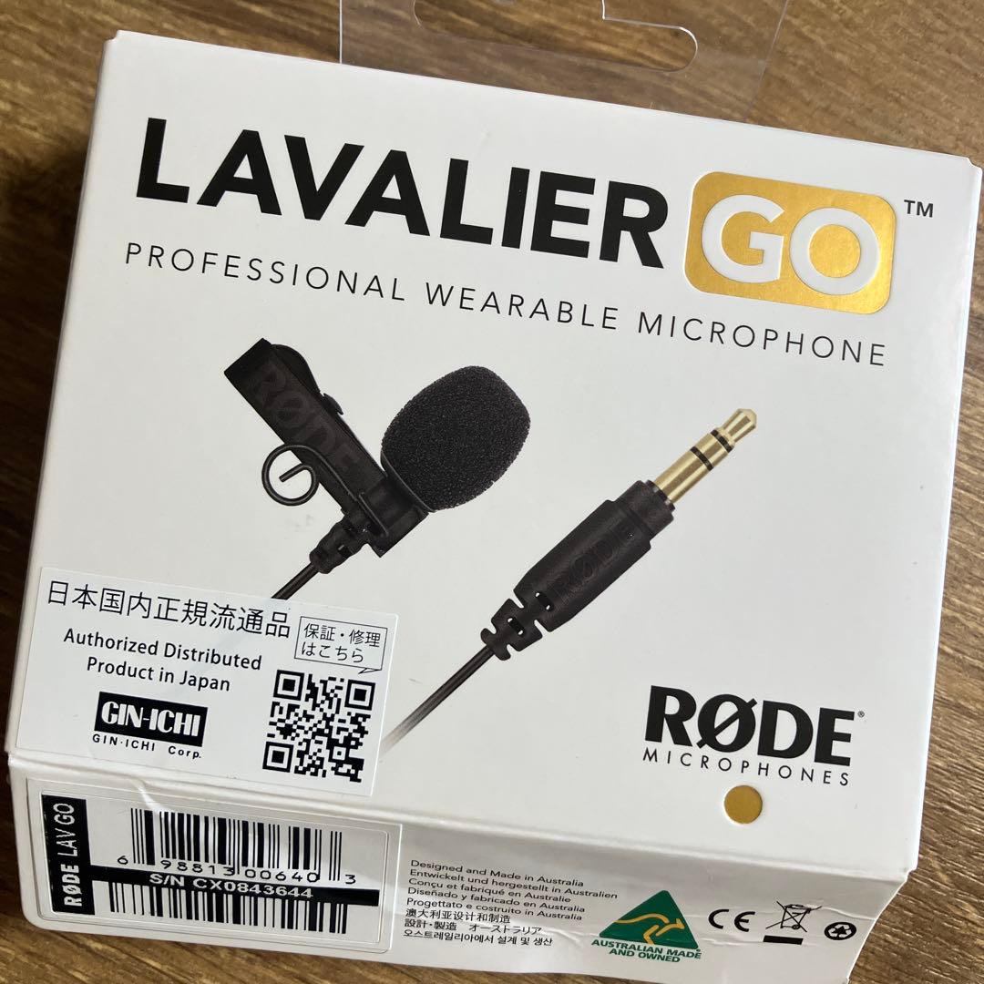 RODE LAVALIER GO ラベリアマイク