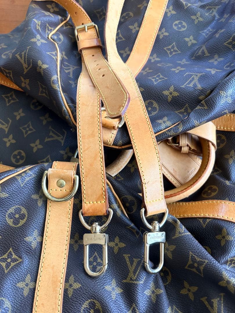 Louis Vuitton ボストンバッグキーポル55バンドリエールモノグラム