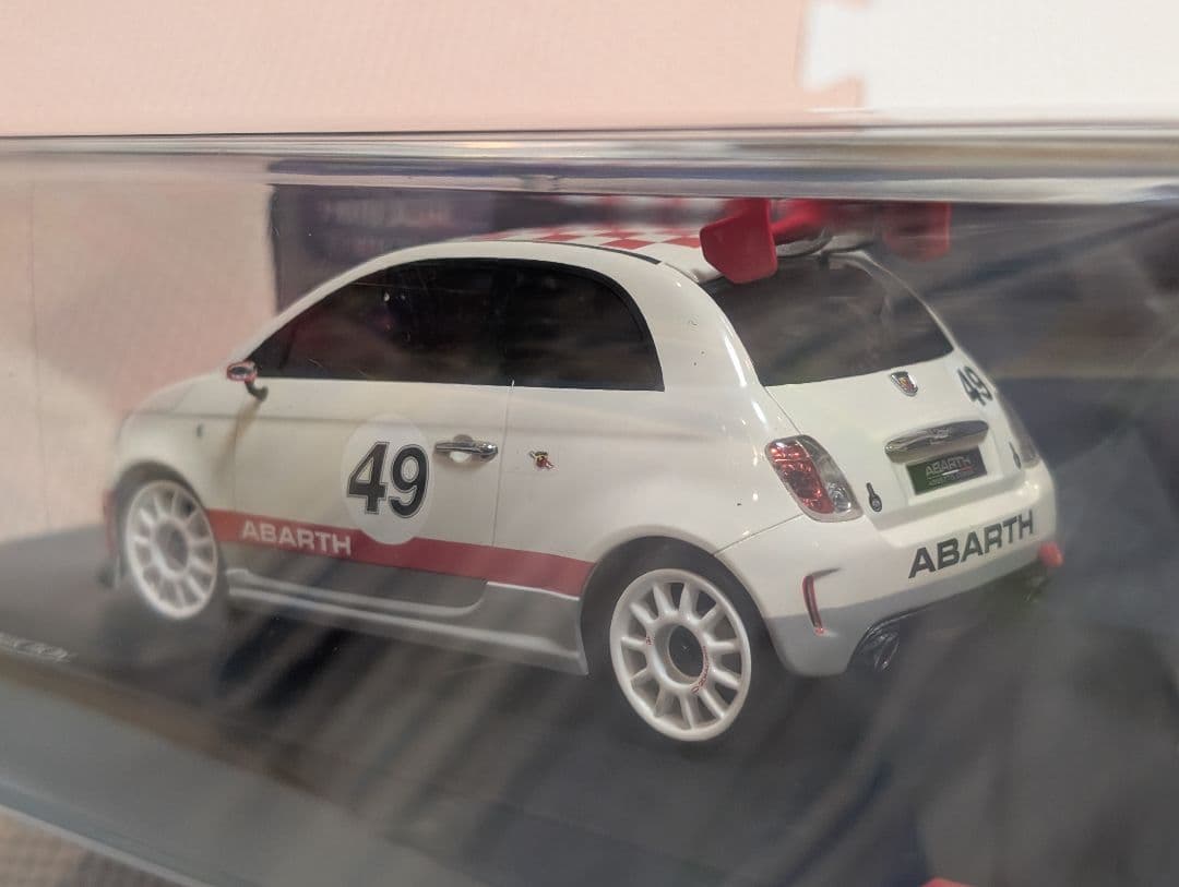 京商MINI-Z レーサー用 オートスケール アバルト 500 アセットコルセ