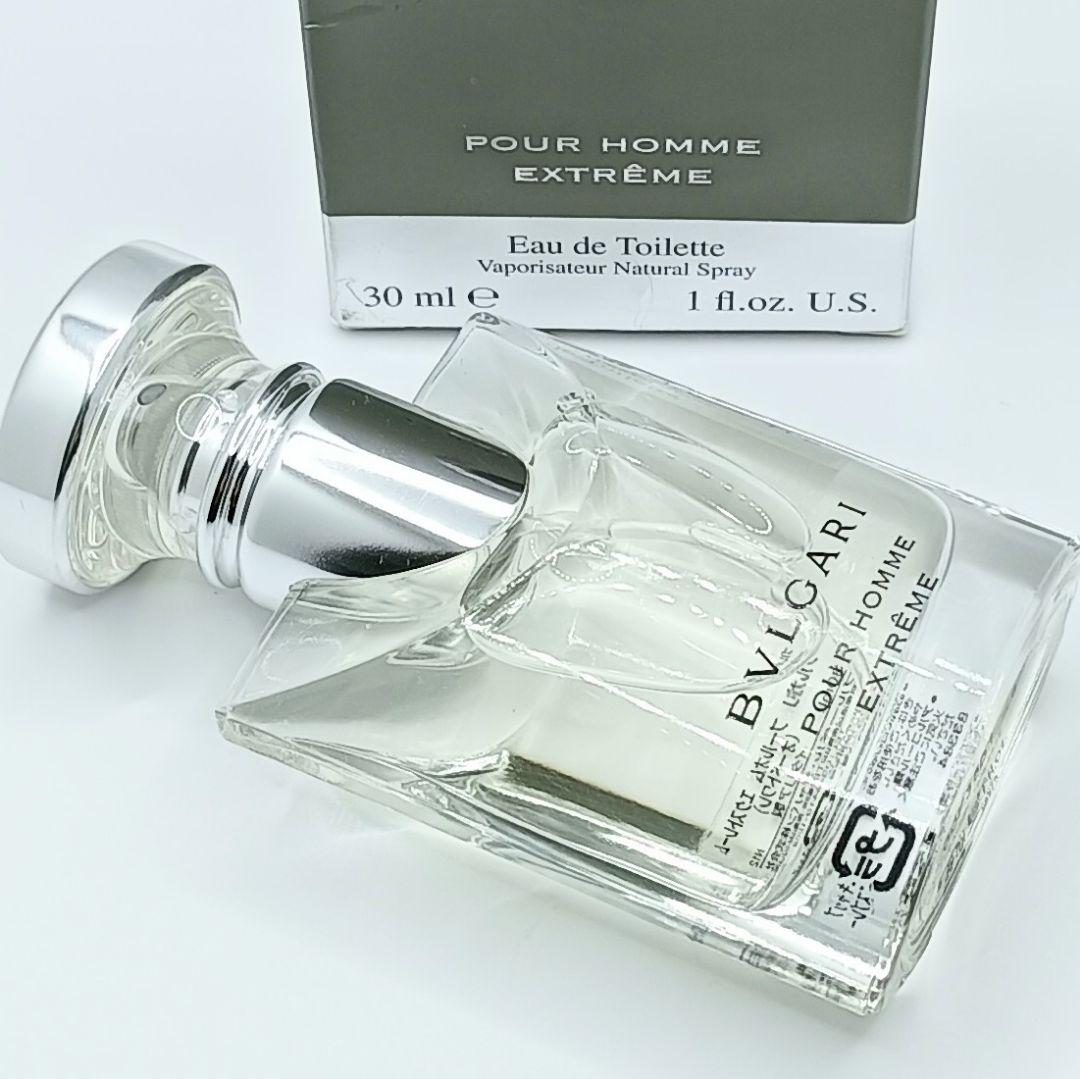 ほぼ満量 安心 正規品 ブルガリ プールオム エクストレーム 30ml　香水