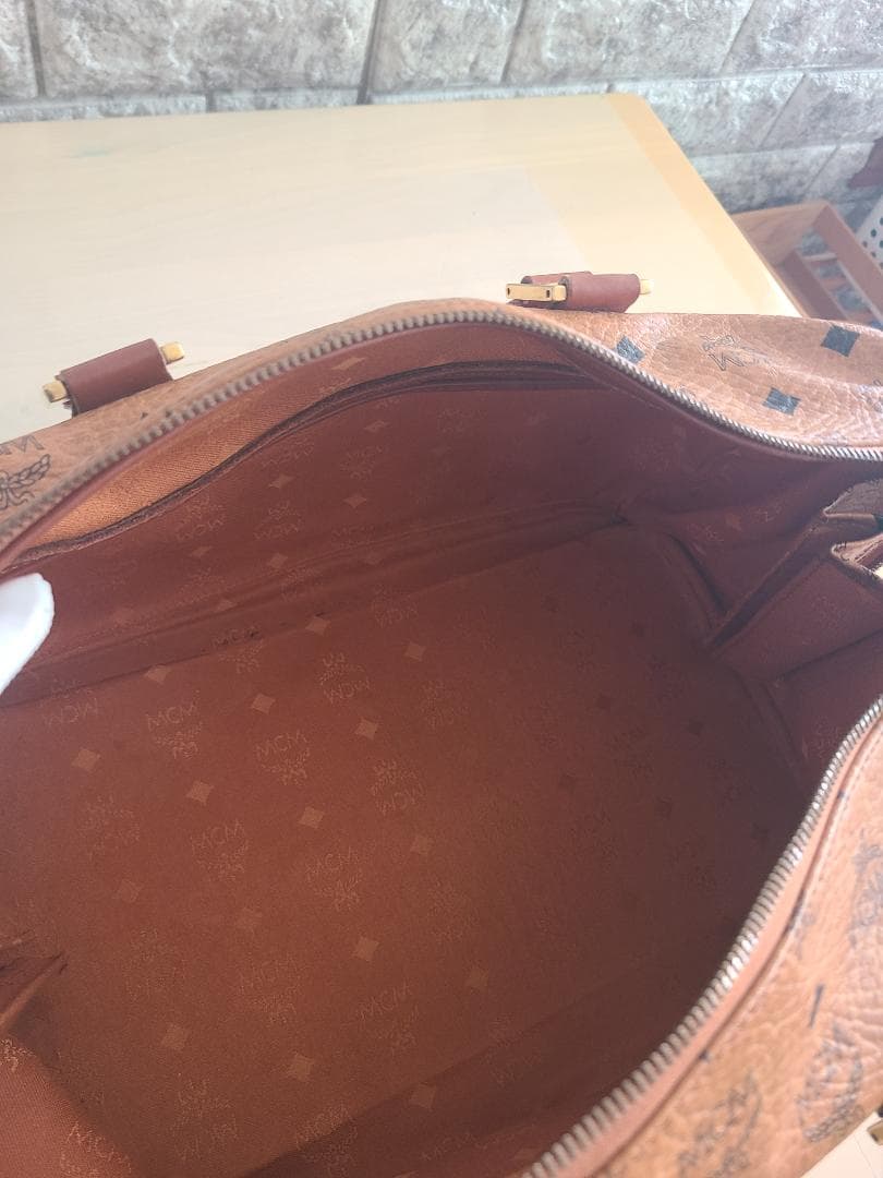 MCM　エムシーエム　ヴィセトス　ボストンバッグ