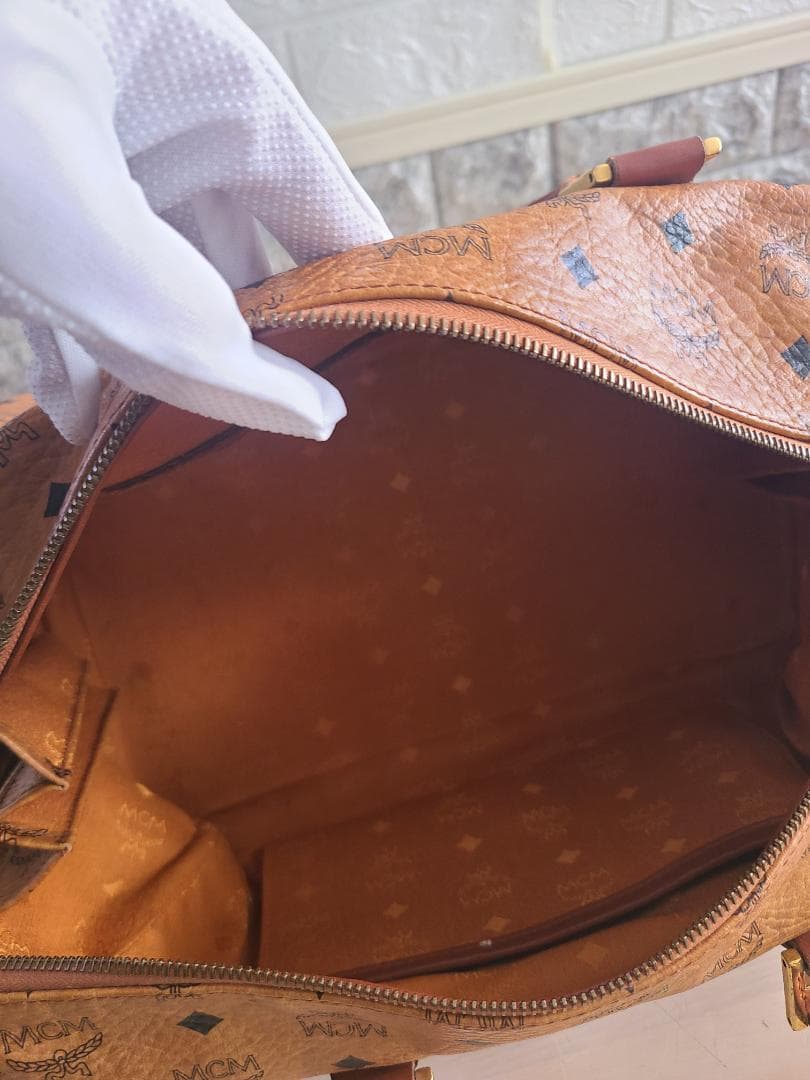 MCM　エムシーエム　ヴィセトス　ボストンバッグ