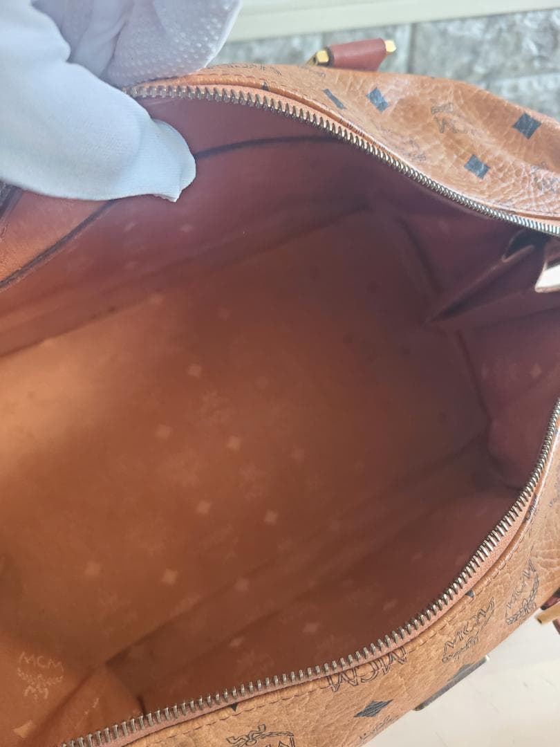 MCM　エムシーエム　ヴィセトス　ボストンバッグ