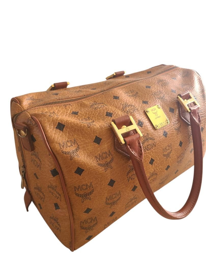 MCM　エムシーエム　ヴィセトス　ボストンバッグ
