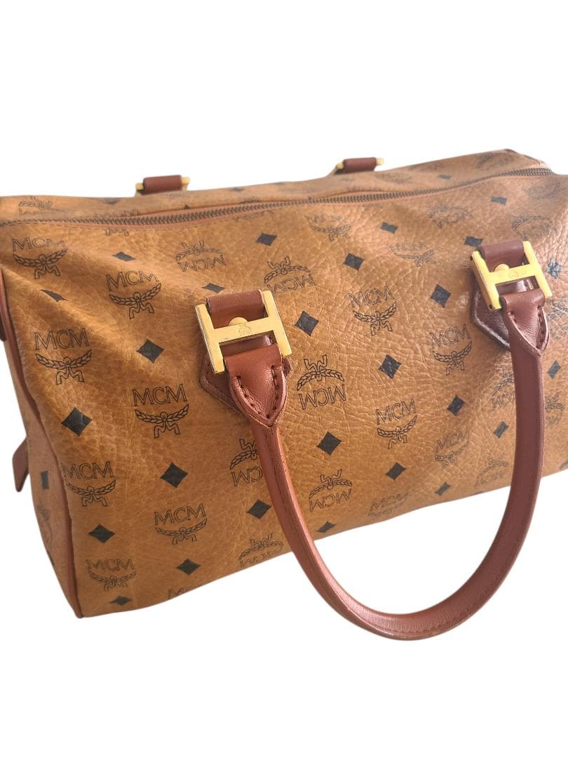 MCM　エムシーエム　ヴィセトス　ボストンバッグ