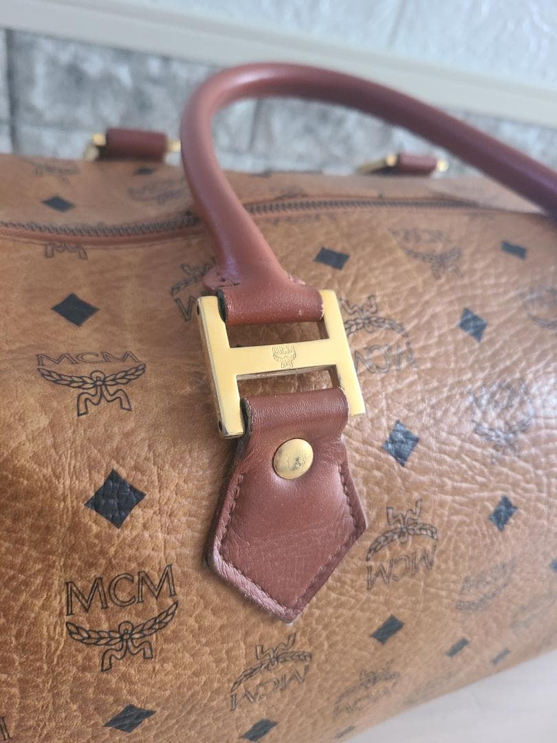 MCM　エムシーエム　ヴィセトス　ボストンバッグ