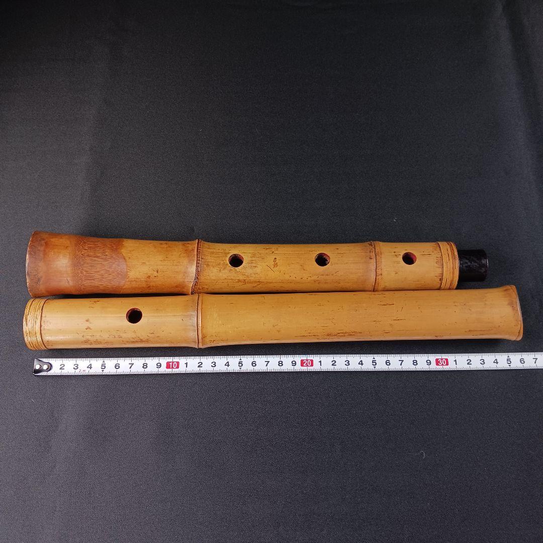 Y2886-1 竹製 尺八 琴古流 全長67㎝