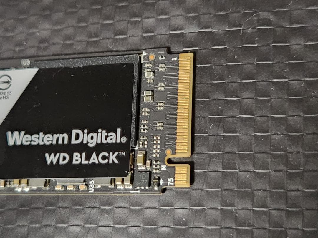 y*u様 WD_Black NVMe SSD 1.5TBセット（1TB+500G