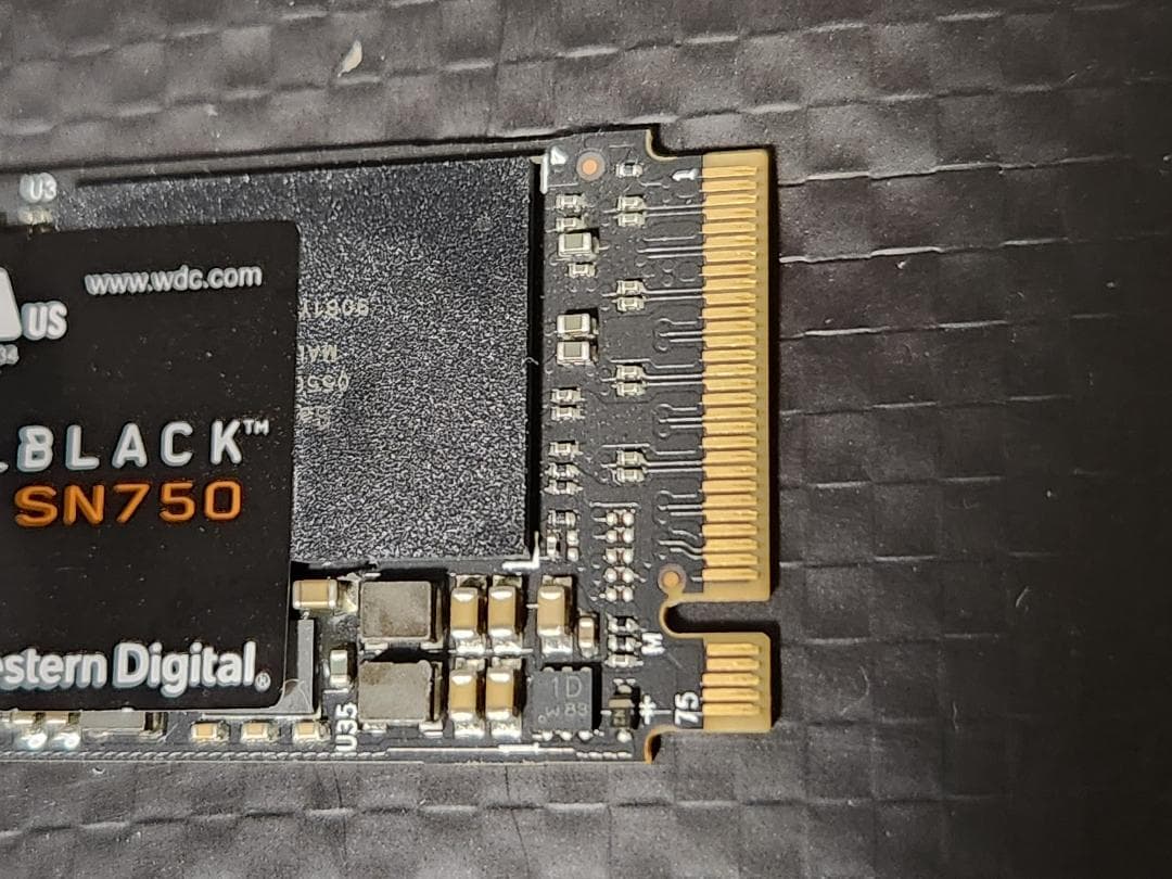 y*u様 WD_Black NVMe SSD 1.5TBセット（1TB+500G