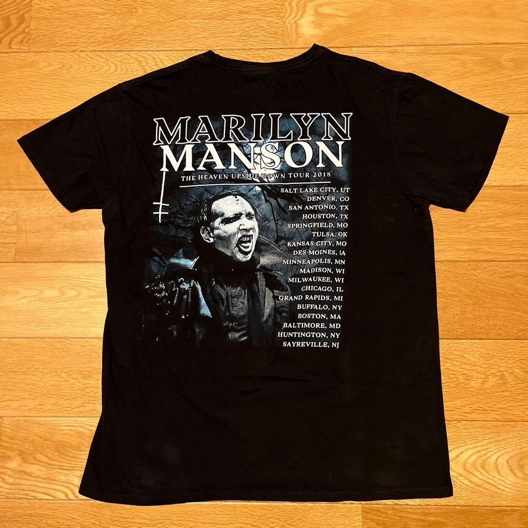マリリンマンソン Marilyn Manson 2018ツアー バンT ロックT