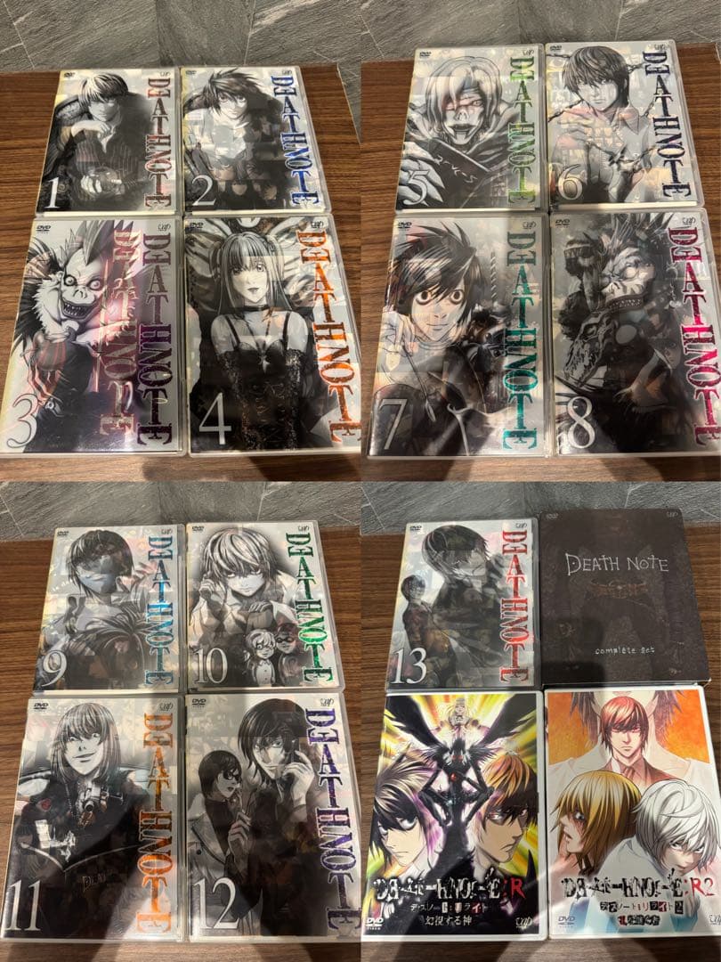 DEATH NOTE デスノート DVD 全巻 16 セット リライト セル版