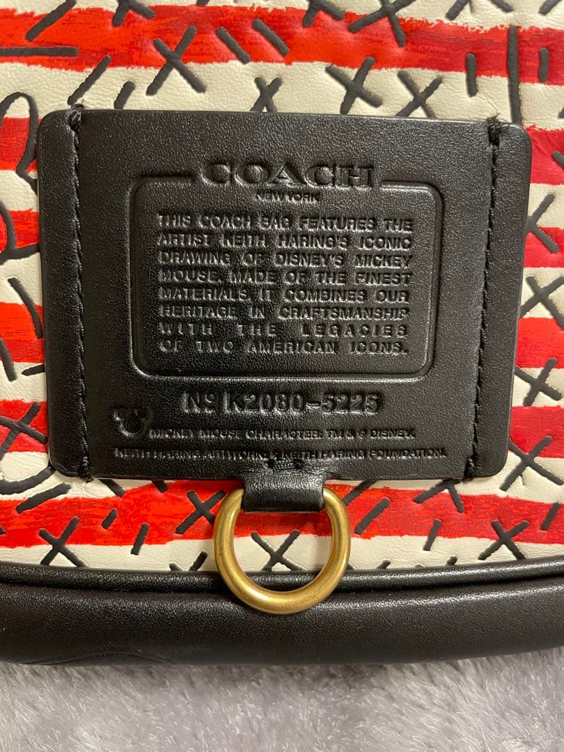 コーチ ディズニーコラボ ボディーバッグ COACH キース・へリング ミッキー